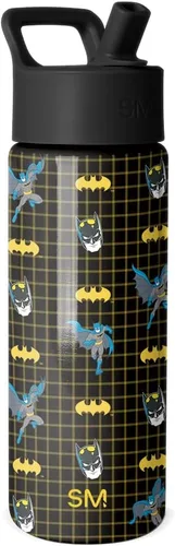 Miniatura 34 de Simple Modern - Botella de agua para niños Summit con tapa con pajilla Taza de acero inoxidable aislada de 14 onzas de Marvel Spider Man