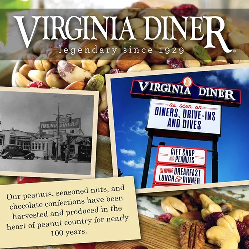 Miniatura 5 de Virginia Diner - Maní Virginia sazonado Gourmet Old Bay, lata de 10 onzas