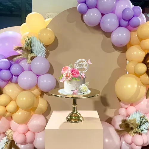 Miniatura 8 de 14 PCS Adornos para Pasteles de Flores Decoraciones de Pastel de Mariposa Adornos para Pastel de Feliz Cumpleaños con Flores de Rosa Rosa
