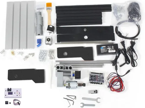 Miniatura 4 de CNCTOPBAOS Versión actualizada de la fresadora CNC 3018-PRO, kit de fresadora CNC de 3 ejes DIY con control remoto GRBL, controlador sin conexión a