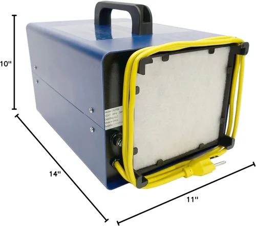Miniatura 6 de OdorStop OS2500UV Generador de Ozono de Grado Profesional Ionizador para Áreas de 2500 Pies Cuadrados+, Para Desodorizar y Purificar Áreas