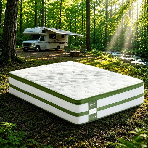 Miniatura 11 de Full XL Mattress 12 Inch, Hybrid Mattress in a Box, Cooling Gel Memory Foam, 7-Zone Pocketed Coils, Meiudm Firm Mattresses for Back Pain Relief