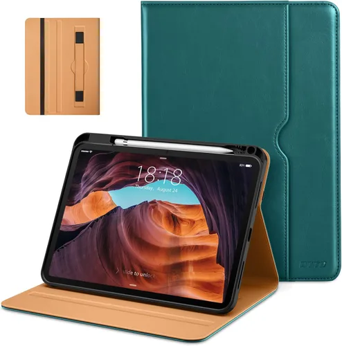 Miniatura 36 de DTTO Funda para iPad (A16) 11ª Generación de 11 Pulgadas 2025, Funda para iPad 10ª Generación de 10.9 Pulgadas 2022, Funda de Soporte Folio de Blanco
