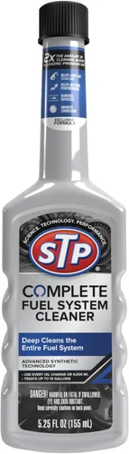 STP Limpiador Completo del Sistema de Combustible, Limpiador de Combustible Limpia en Profundidad Todo el Sistema de Combustible, 5.25 Oz,