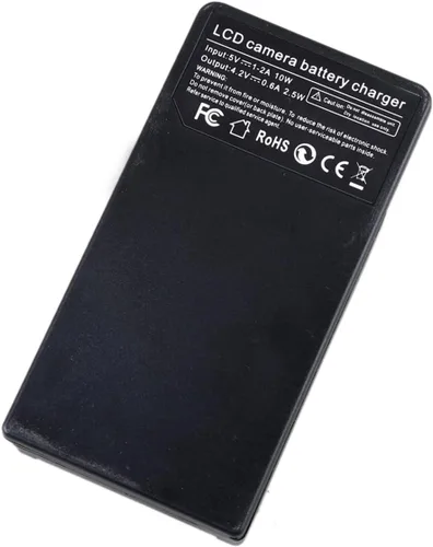 Miniatura 4 de Cargador de batería micro USB LCD para Canon PowerShot SX240HS SX270HS SX260HS SX280HS SX510HS SX520HS SX530HS SX540HS SX600HS SX610HS SX700HS