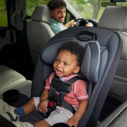 Miniatura 11 de Safety 1st Ellaris - Asiento de seguridad convertible 3 en 1, diseño slim fit, orientado hacia atrás y adelante, reposacabezas de 5 posiciones