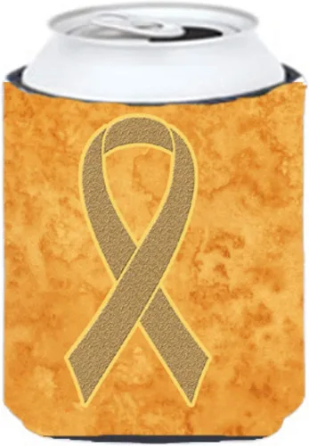 Miniatura 52 de Caroline's Treasures AN1203CC - Cinta amarilla para sarcoma, hueso o vejiga para concientización sobre el cáncer de lata o botella, enfriador