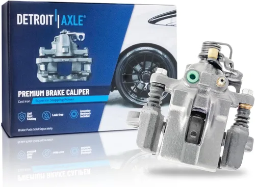 Miniatura 159 de Detroit Axle - 4 pinzas de freno para Honda Element 2003-2011 Pinzas de freno de disco con soportes 2004 2005 2006 2007 2008 2009 2010 reemplazo