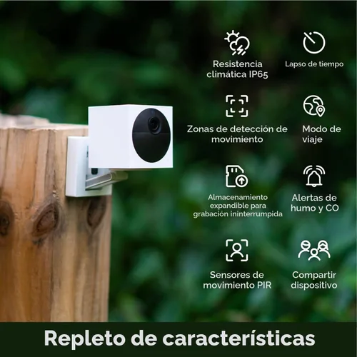 Miniatura 6 de Wyze - Set de inicio de cámara para exteriores v2 (1 cámara + estación base) - Cámara de seguridad para el hogar inalámbrica HD de 1080p