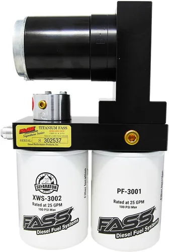 Miniatura 2 de Sistema de combustible FASS TSD07165G Titanium Signature Series 165GPH para combustible diésel se ajusta a RAM 5.9L y 6.7L Cummins 2005-2018 y 2021