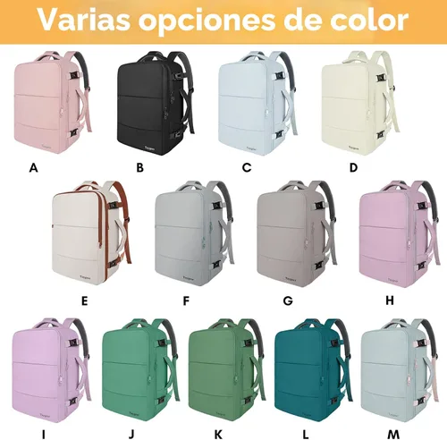Miniatura 3 de Taygeer Mochila Bolso para Laptop para Mujeres, Mochila para Artículos Esenciales Universitarios con Compartimento para Laptop de 15.6 pulgadas