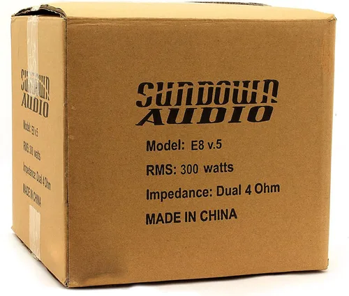 Miniatura 4 de Sundown Audio E-8 V.5 D2 8" 300 Watts RMS Dual 2-Ohm Serie EV.5 Subwoofer