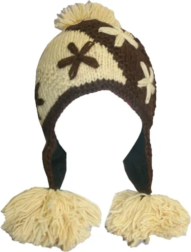 Miniatura 2 de Agan Traders Gorro de punto grueso para mujer, con forro polar, cálido, grueso, con solapa para las orejas, para clima frío