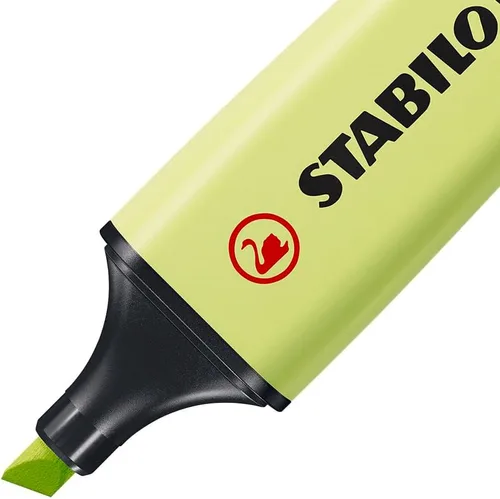 Miniatura 2 de Resaltador STABILO BOSS ORIGINAL Pastel - Paquete de 10 - Pizarra de lima
