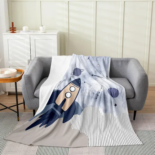 Miniatura 12 de Lake House Flannel Blanket,Hand Drawn Lake Mountain Scenery Fleece Blankets for Kids Girls Boys Adult Room Decor,Rustic Farmhouse Blankets Lake