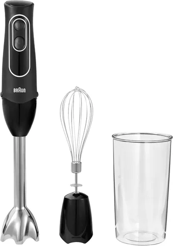 Miniatura 8 de Braun MQ50001M Vario - Batidora de mano de inmersión de 21 velocidades con sistemas PowerBell VPlus, TurboBoost y EasyClick, cuchillas de acero