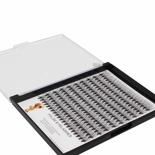Miniatura 7 de BODERMINCER Extensiones de pestañas postizas individuales mixtas 20D de 0.313-0.78 pulgadas para elegir 0.35-0.47-0.79 pulgadas, mezcla de pestañas
