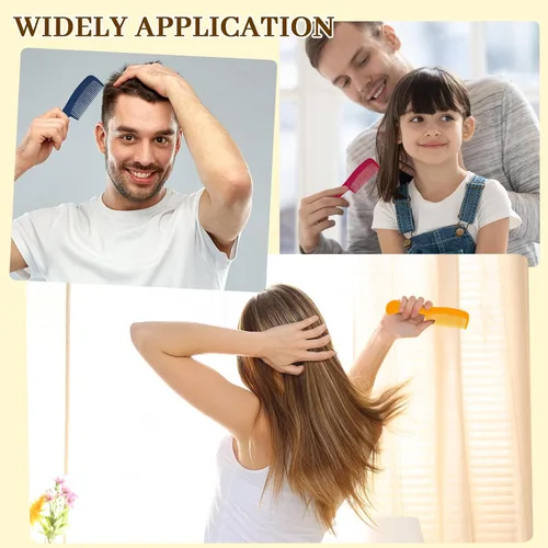Miniatura 5 de Peines de pelo de viaje envueltos individualmente a granel para mujeres, hombres y niños, peine a granel para personas sin hogar, refugio de hotel