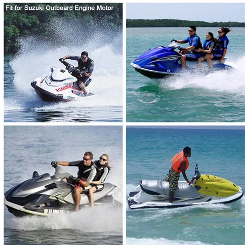Miniatura 3 de CYDZSW Cordón de interruptor de apagado de barco, interruptores de motor fuera de borda de botón, accesorios de clip compatibles con Yamaha Jet Ski