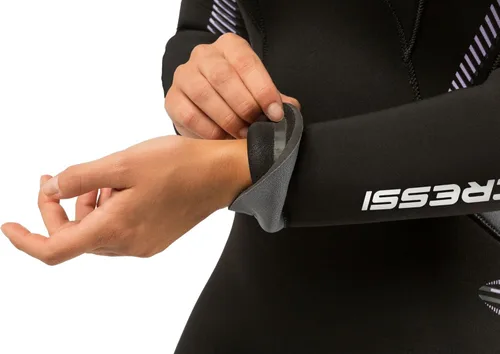 Miniatura 3 de Cressi Traje de neopreno completo para mujer con cremallera trasera para buceo y actividades acuáticas - Rápido 0.276 in: Diseñado en Italia