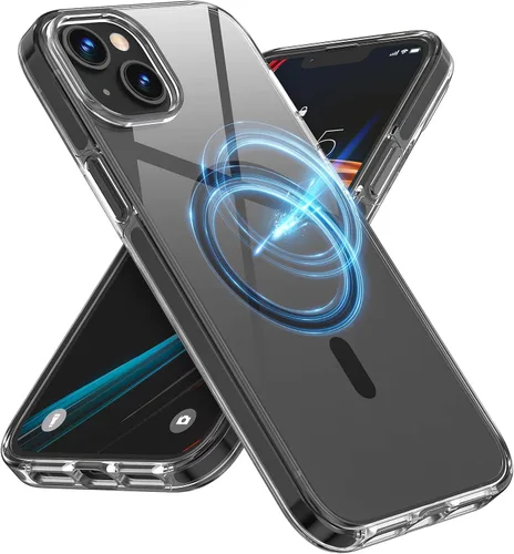 Miniatura 34 de MILPROX Compatible con iPhone 16 Pro Funda – con protector de pantalla – Compatible con MagSafe – Diseño magnético claro transparente – Que no se