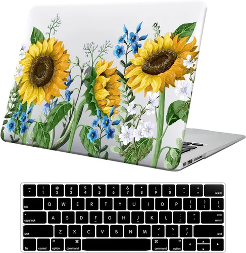 Miniatura 20 de Compatible con Funda para MacBook Air de 13 Pulgadas con Diseño de Cocodrilo 2021 2020 2019 2018 M1 A2337 A2179 A1932, Texturizada Elegante Lujosa