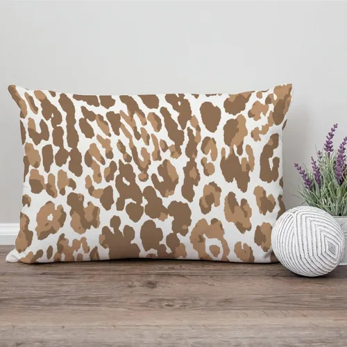 Miniatura 6 de ArogGeld Funda de almohada para sofá, guepardo y leopardo, estampado de leopardo, funda de cojín decorativa de granja para sala de estar