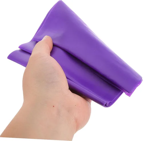 Miniatura 4 de Luxshiny Juego de 3 bandas de resistencia moradas resistentes y elásticas para estirar, pilates, yoga, terapia física, entrenamiento en casa