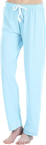 Miniatura 3 de Sleepyheads Conjunto de pijama de algodón con botones para mujer Conjunto de manga corta - Azul claro