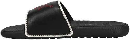 Miniatura 3 de PUMA Hombres Cool Cat Fc Slide Sandalias Atléticas Casual - Negro