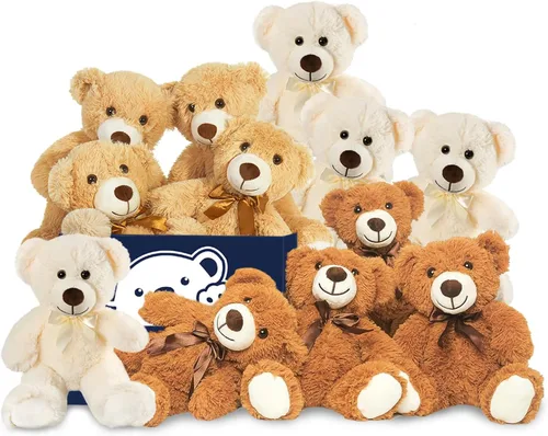 Miniatura 10 de SNOWOLF Oso de Peluche Lindo Juguetes de Animales de Peluche Almohada Oso Muñeca Regalo para Niños y Niñas Cumpleaños Navidad Día de San Valentín