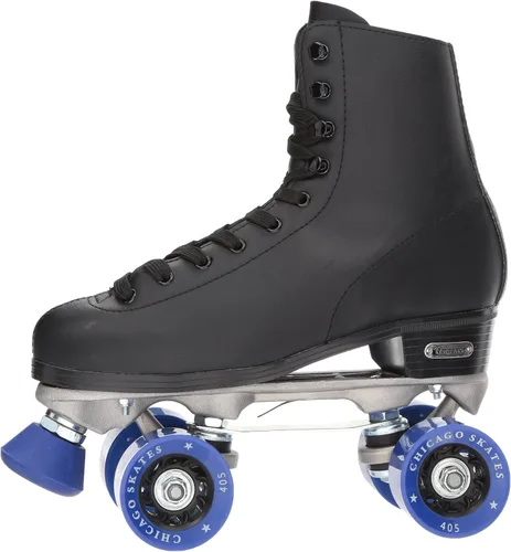 Miniatura 4 de CHICAGO SKATES Mens Classic Roller Skates - Premium Black Quad Rink Skates