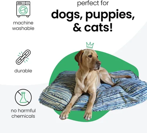 Miniatura 3 de Molly mutt - Cubierta de edredón para cama de perro, 100 % algodón, duradera, lavable, Petite