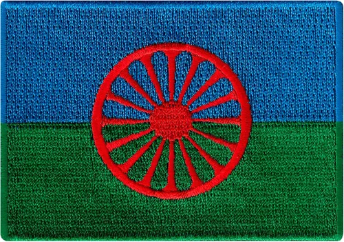 Miniatura 120 de Cypress Collectibles - Parche de bandera de Italia - Apliques bordados - Parches termoadhesivos de país europeo - Dimensiones: 3.5" x 2.5