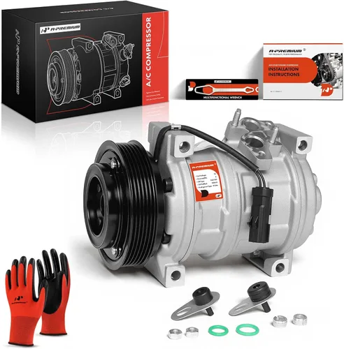 A-Premium Compresor A/C con embrague compatible con Jeep Liberty 2.8L 2005-2006