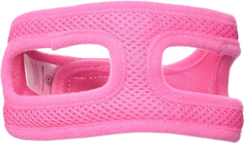 Miniatura 3 de Arnés ChokeFree de malla velpro, mascota, hombro cuello, L, Rosado