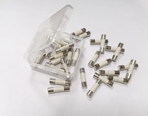 Miniatura 3 de 1.25A, T1.25A, 1.25A 250V, fusible térmico de 1.25 AH 250 V Celsius Cutoff, fusible de cerámica de 0.197 x 0.787 in, (20 paquetes)