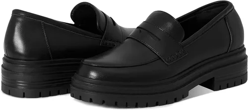 Miniatura 6 de LinnOaks Penny - Mocasines para mujer con puntera redonda, tacón grueso, zapatos Mary Janes, plataforma, zapatos Oxford, uniformes, zapatos de vestir