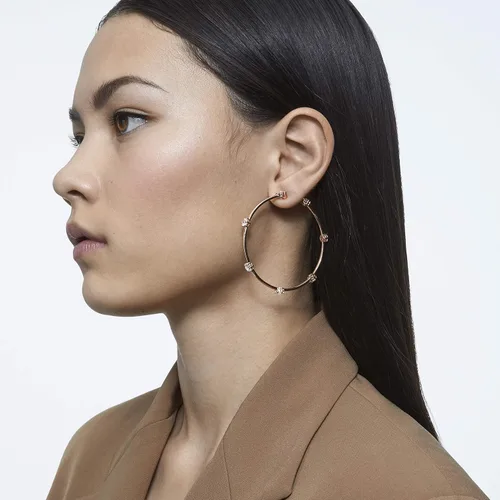 Miniatura 4 de SWAROVSKI Constella Hoop Earrings Collection