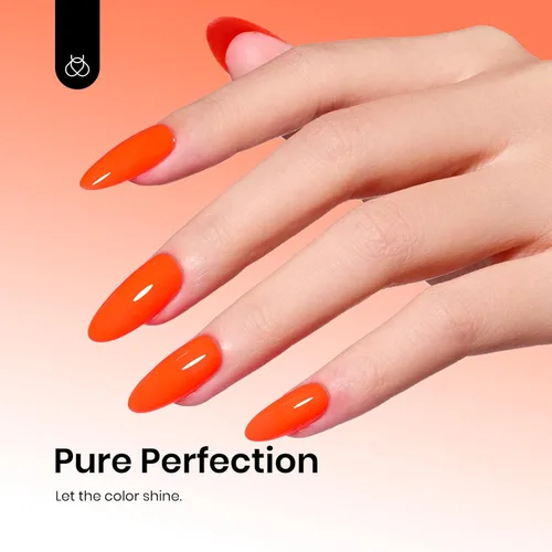 Miniatura 482 de Beetles - Esmalte de uñas de gel marrón – 0.5 onzas líquidas de esmalte de gel marrón oscuro, lámpara LED UV para uñas, regalo de manicura para I