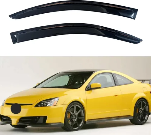Miniatura 15 de KPY Visor de ventana compatible con Hyundai Tucson 2021-2025, 4 piezas de deflector de ventilación para ventana lateral, estilo Mugen, protector