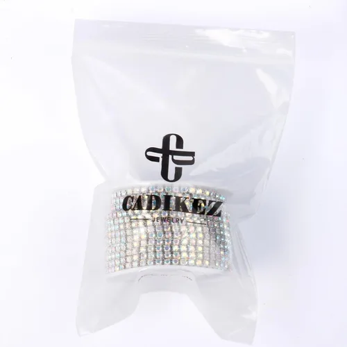 Miniatura 7 de [11 yardas] Cadena de diamantes de imitación de cristal, [10M/ 3.0MM] AB Rainbow Rhinestone Close Chain Trim Cadena de cristal Cadena de copa