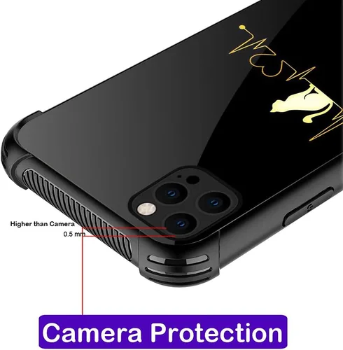 Miniatura 3 de ZHEGAILIAN Funda compatible con iPhone 13 Pro, fundas Cat Heartbeat 13 Pro para niñas, esquinas reforzadas, TPU suave, a prueba de golpes, Latido