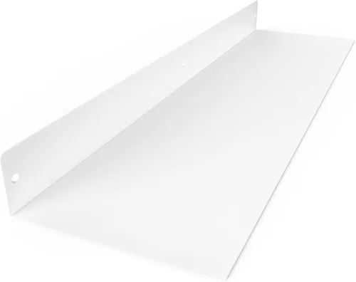 Miniatura 13 de Estante Flotante Lineal Hecho en EE.UU. - Acero Forjado Fabricado en EE.UU. - Estante Industrial de Metal de Servicio Pesado Montado en Pared