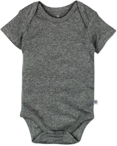 Miniatura 3 de HonestBaby Body unisex de algodón orgánico de manga corta para bebé, paquete múltiple