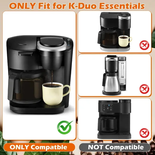 Miniatura 3 de Cesta de café de repuesto para K-Duo Essentials (solo apto para K Duo Essentials), cesta de filtro de café