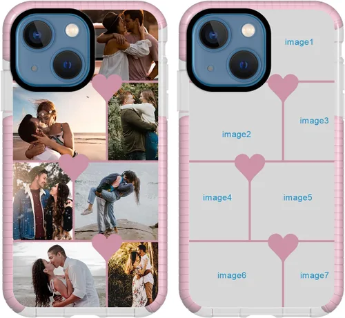 Miniatura 12 de Funda personalizada para iPhone 12 Pro Max, funda personalizada con collage de fotos con múltiples imágenes, funda de teléfono personalizada
