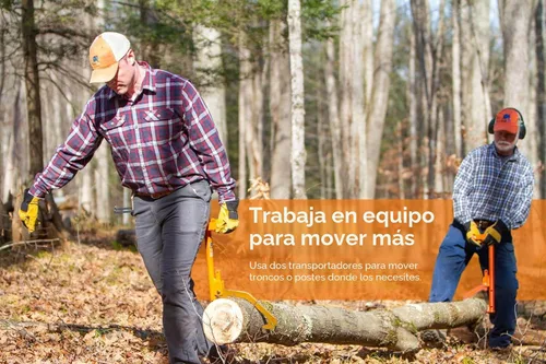 Miniatura 8 de LogOX 3 en 1 multiherramienta de rescate TODO EN UNO, herramienta múltiple de forestación: transporta troncos, no se engancha y levanta la madera