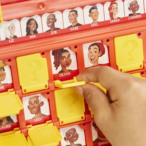 Miniatura 3 de Hasbro Gaming Adivina quién? Marco original, fácil de cargar, hoja de personajes de doble cara, juegos de mesa para 2 jugadores para niños