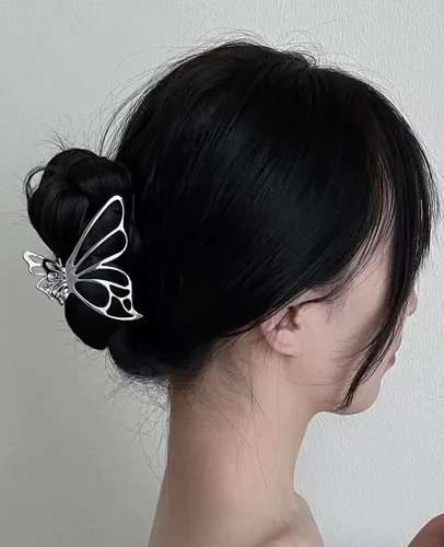 Miniatura 5 de Pinzas de pelo con garra antideslizante, gran pinza de pelo para mujeres y niñas, pinzas de pelo de metal resistentes para cabello grueso, más 2